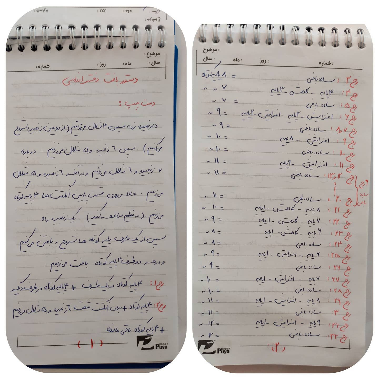 آموزش بافت دست عروسک اندامی - قسمت دوم