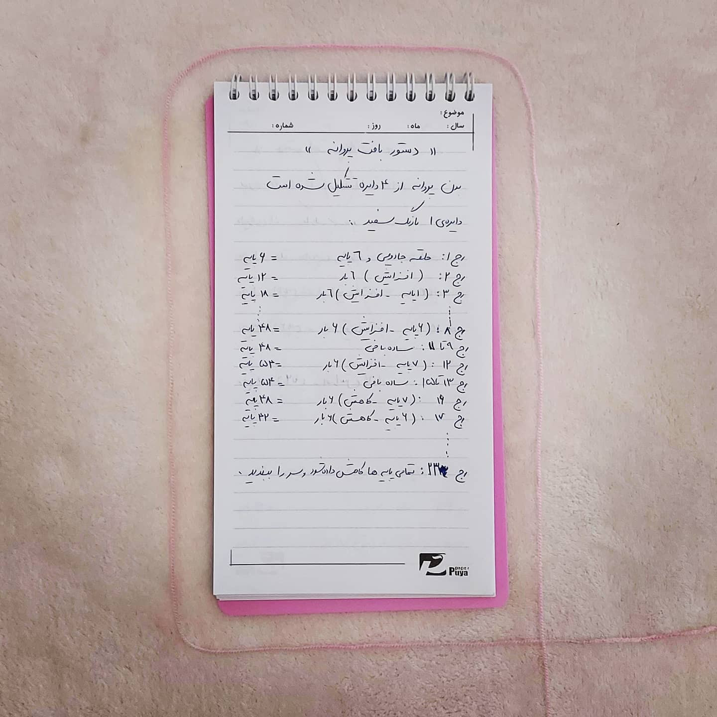 آموزش بافت پروانه رنگارنگ با قلاب - دستور کامل رایگان