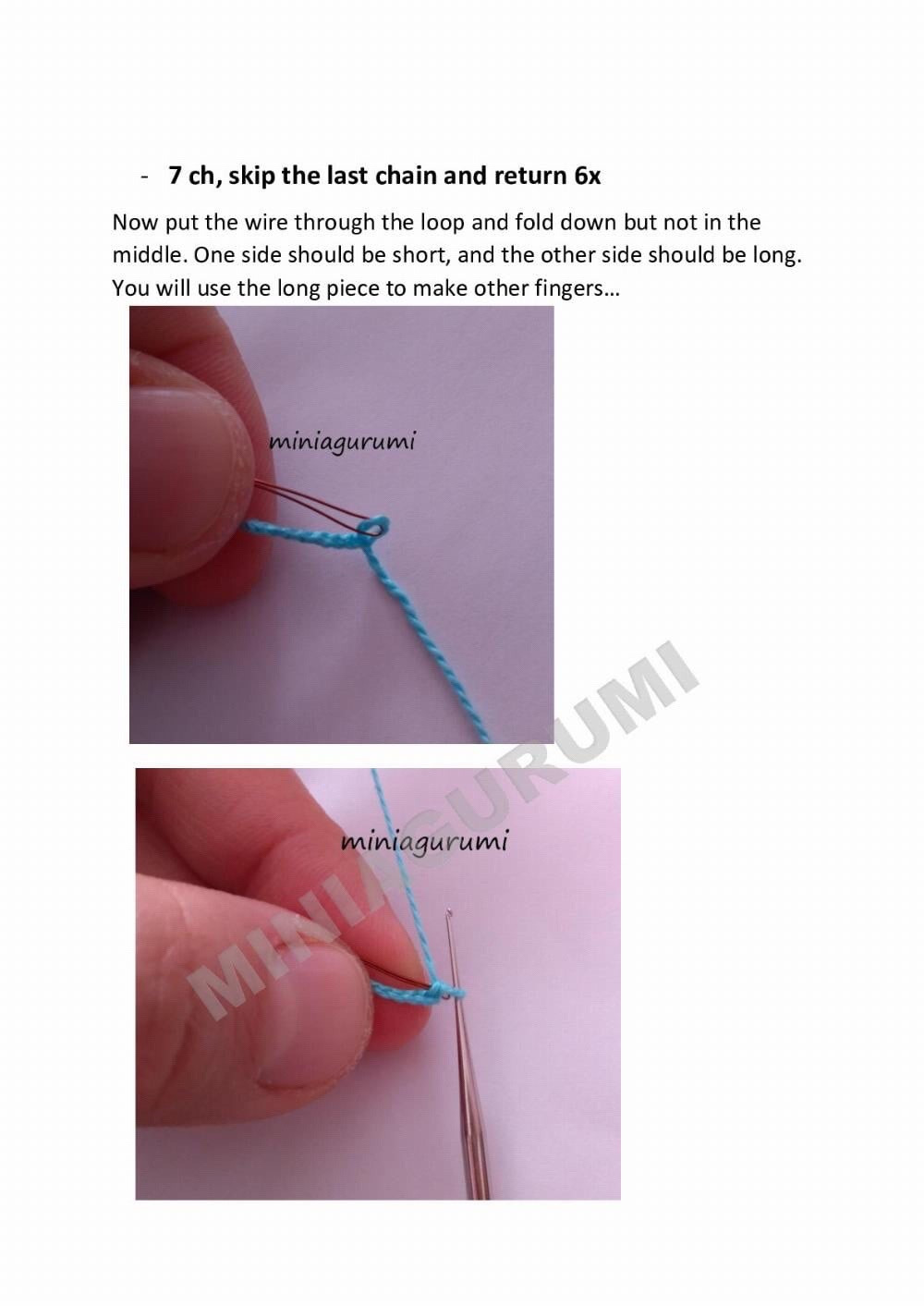 Advanced Crochet Pattern for Articulated Amigurumi Doll Legs and Body by Miniaigurumi