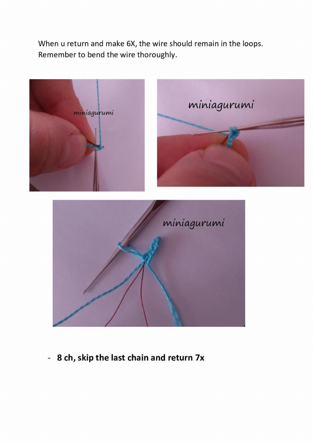 Advanced Crochet Pattern for Articulated Amigurumi Doll Legs and Body by Miniaigurumi