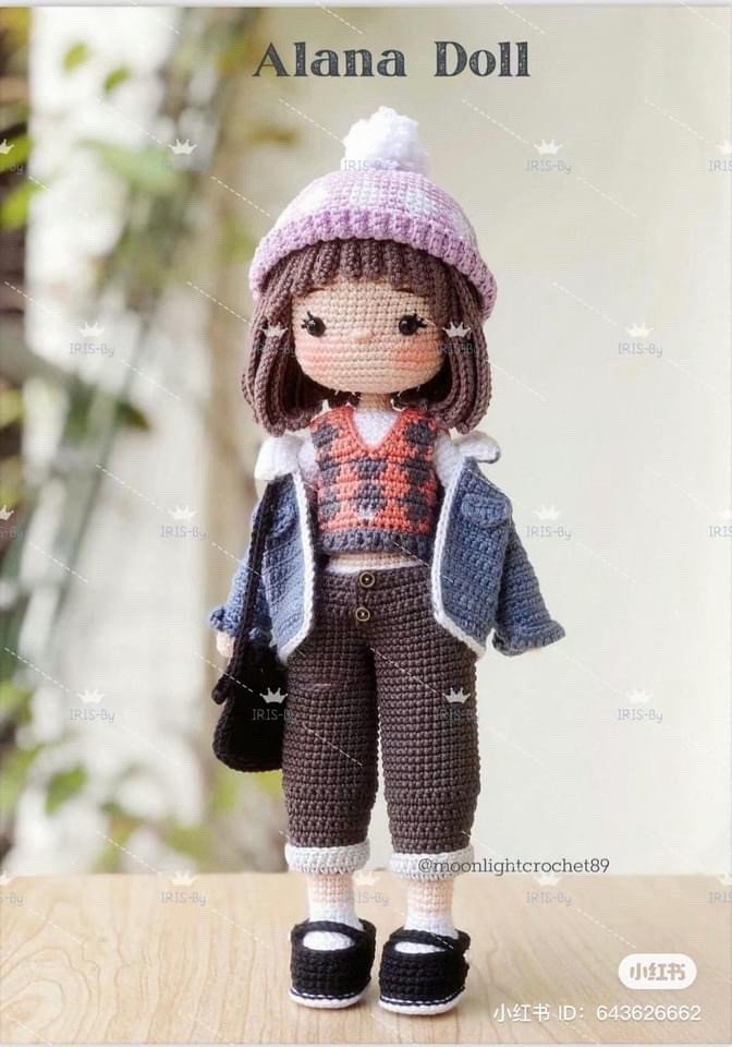Alana Doll Crochet Pattern: Arms, Legs and Body Tutorial