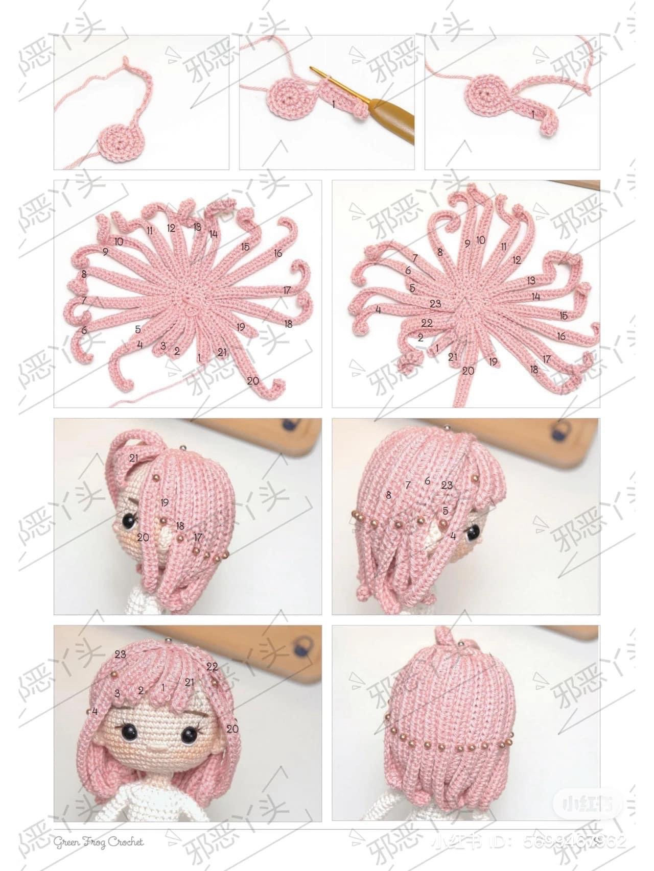 Amigurumi Anya Doll Crochet Pattern Tutorial