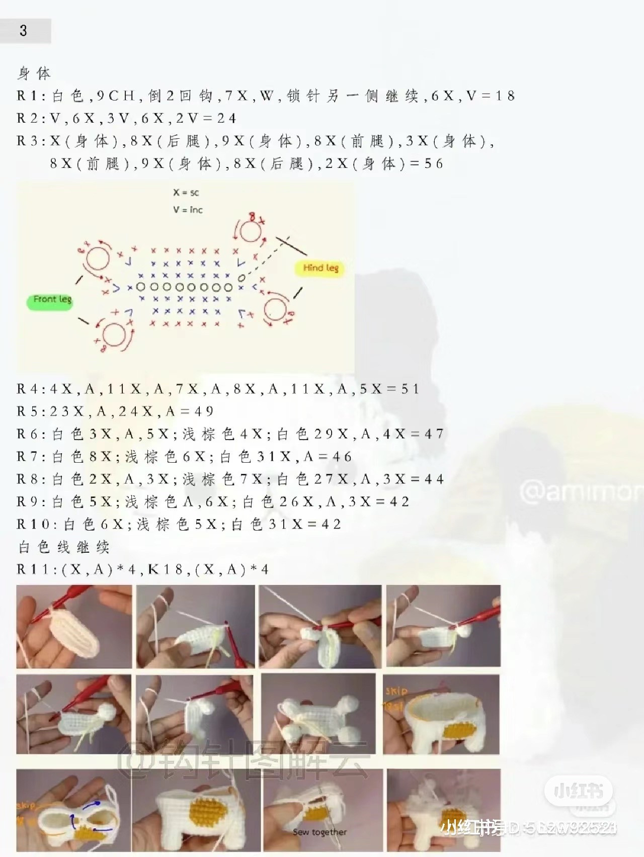 Amigurumi Calico Cat Crochet Pattern and Tutorial