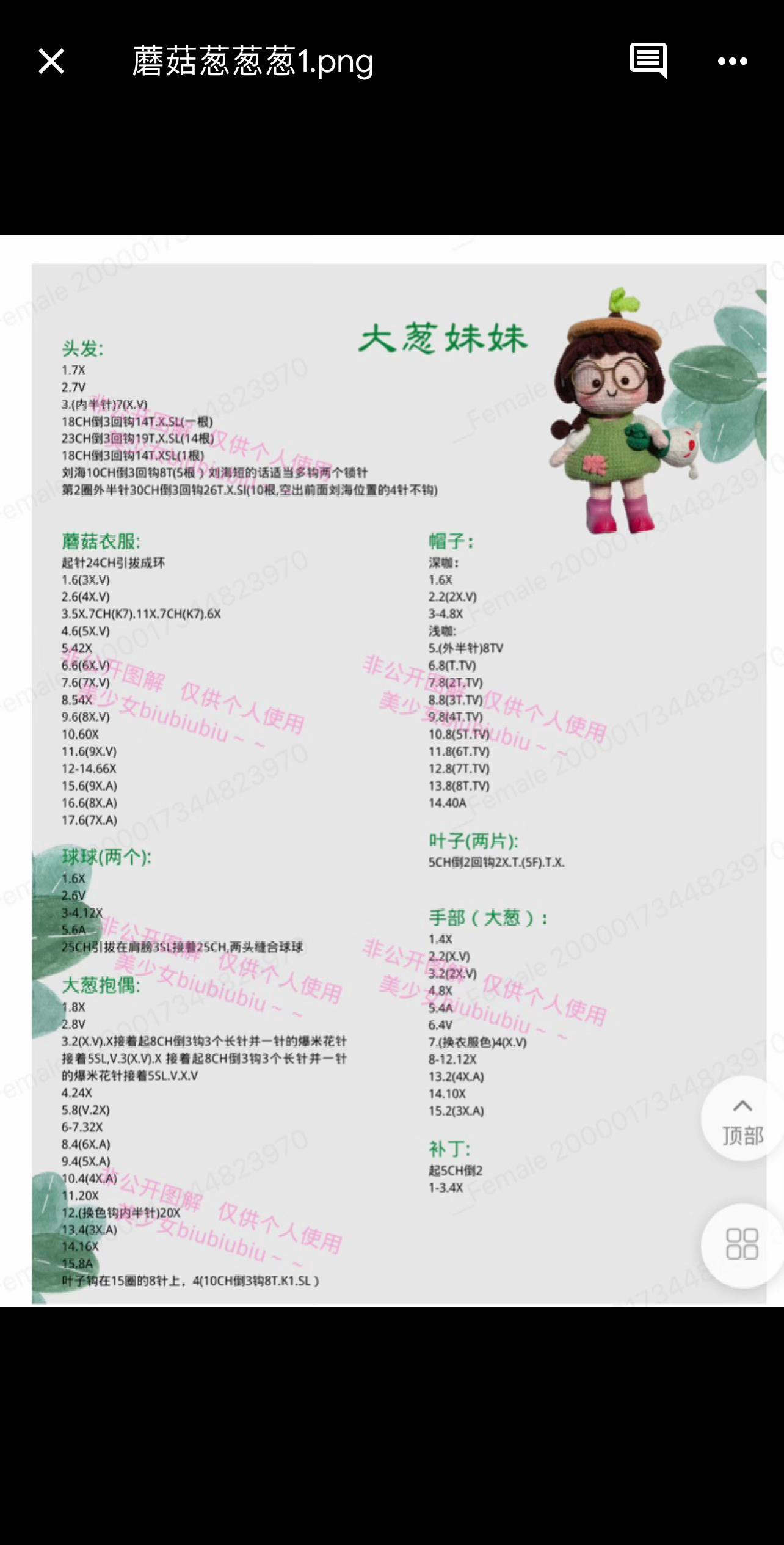 Amigurumi Crochet Pattern: Green Mushroom and Red Onion Girl Dolls