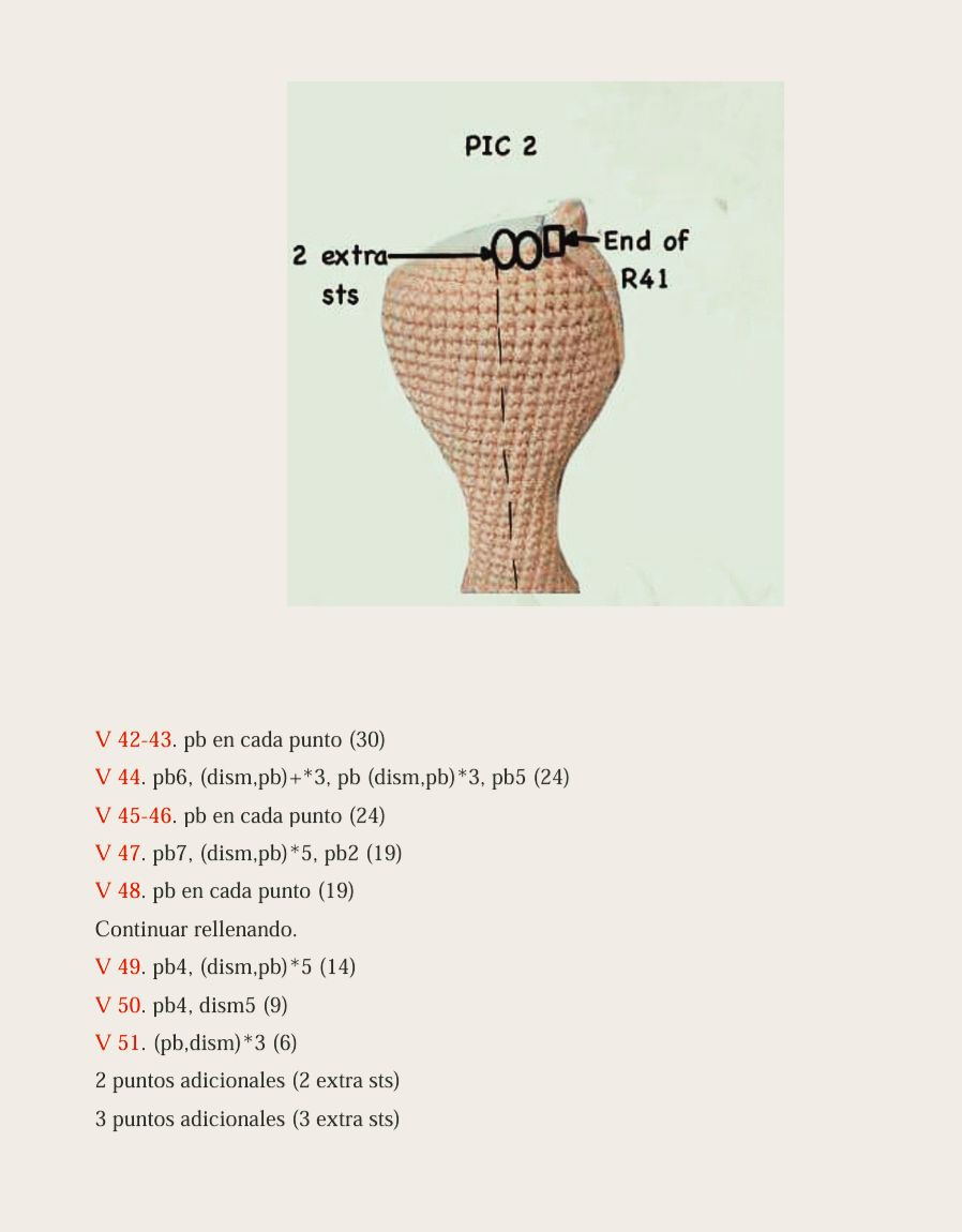 Amigurumi Dino PDF Patrón Gratis Paso a Paso