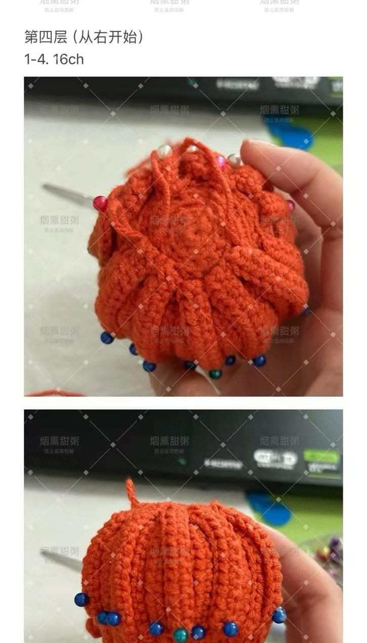 Amigurumi Doll Crochet Pattern Tutorial: Orange Hair and Black Hat