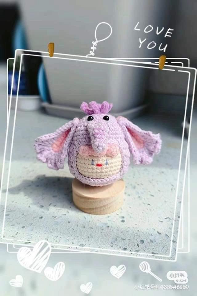 Amigurumi Doll Patterns: Dumbo and Basic Body Chart