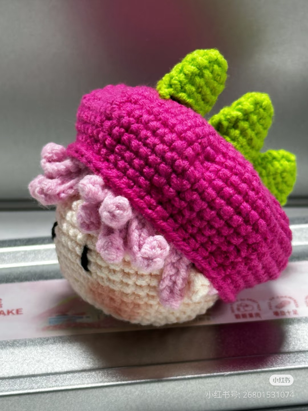 Amigurumi Dragon Hat Watsu Dango Doll Crochet Pattern Chart