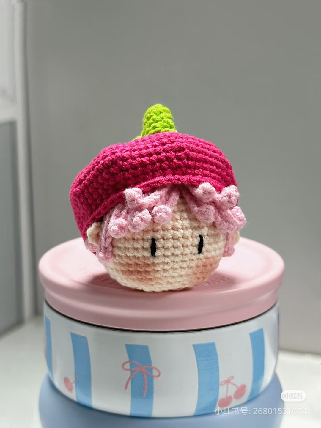 Amigurumi Dragon Hat Watsu Dango Doll Crochet Pattern Chart
