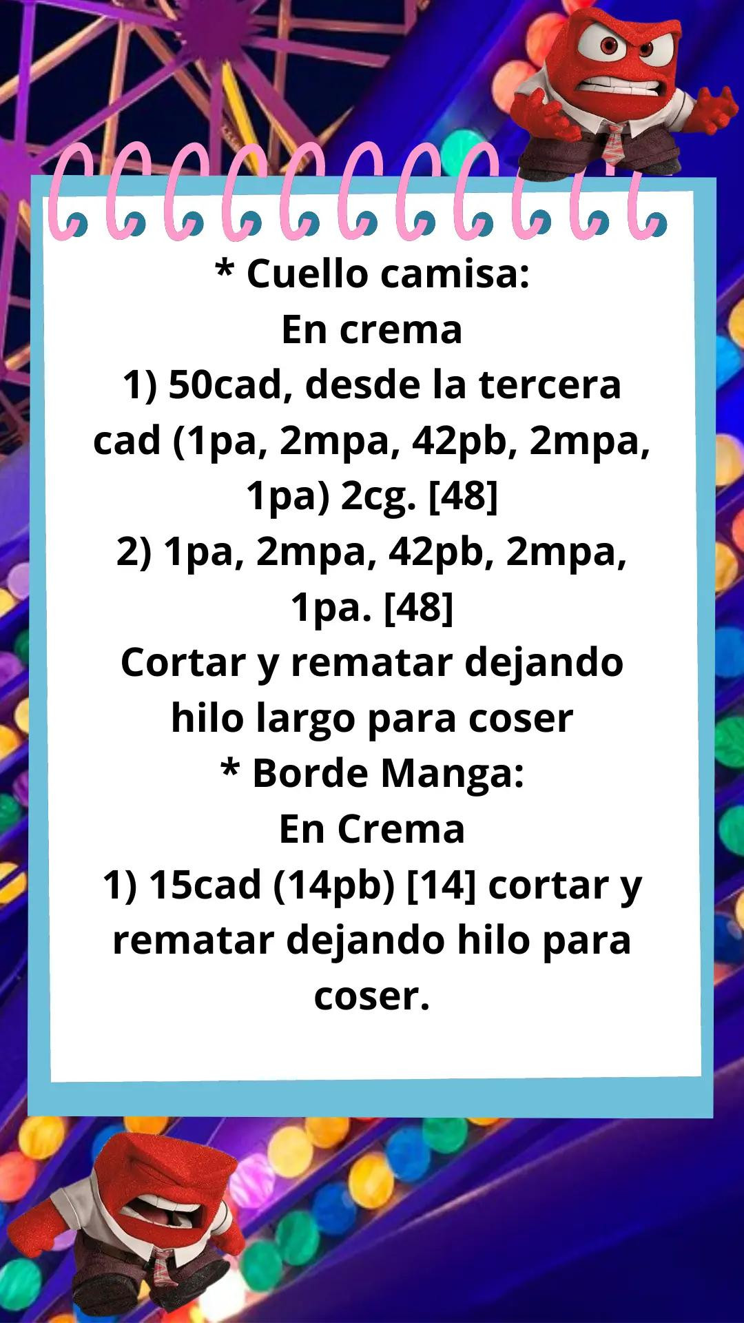 Amigurumi Furia Patrón Gratis - Instrucciones paso a paso para tejer personaje