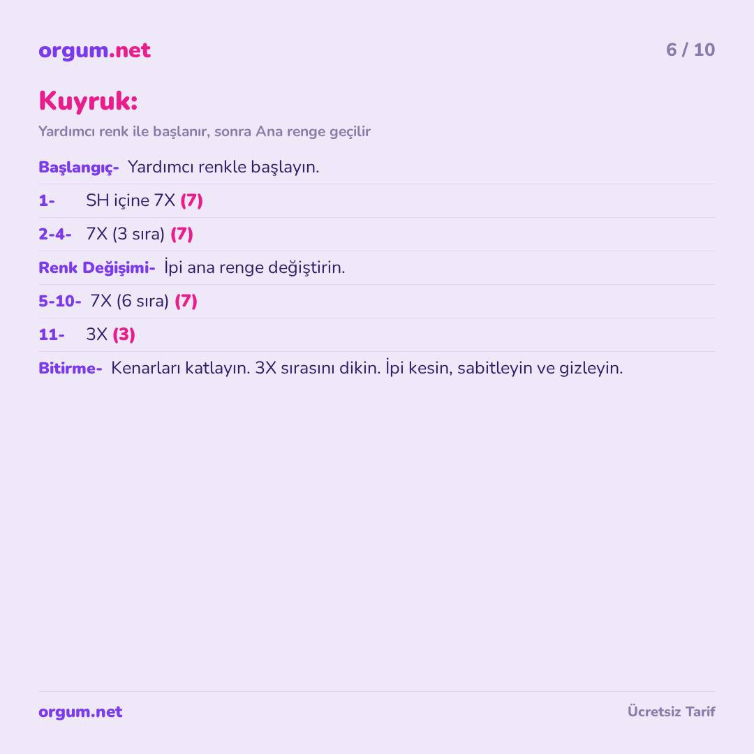 Amigurumi Kedi: Ücretsiz Móc Len Hướng Dẫn Chi Tiết Từ A-Z