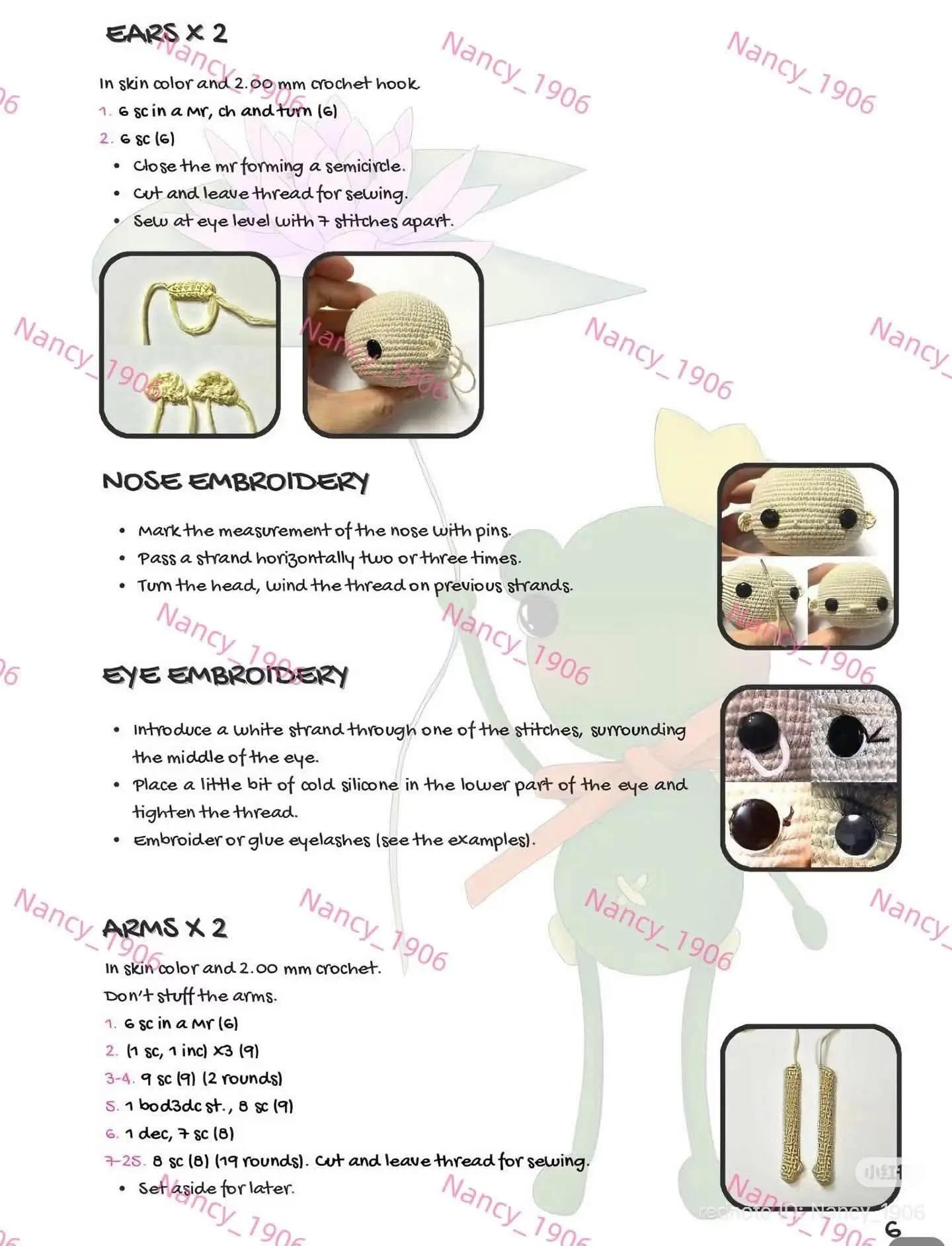 Amigurumi Laia Frog Girl Doll Crochet Pattern Tutorial