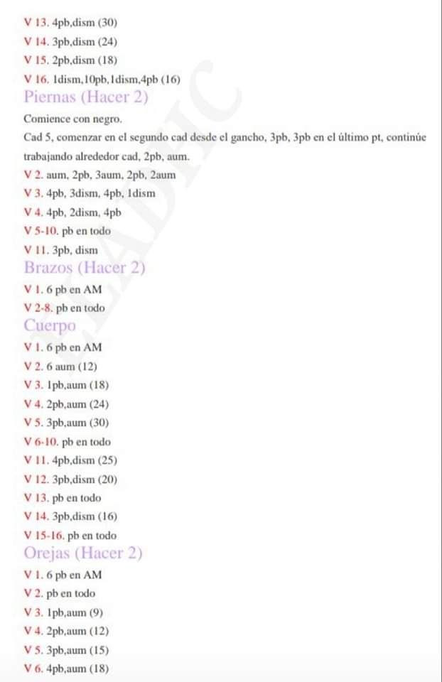 Amigurumi Llavero Cerdo PDF Fácil Patrón Gratis