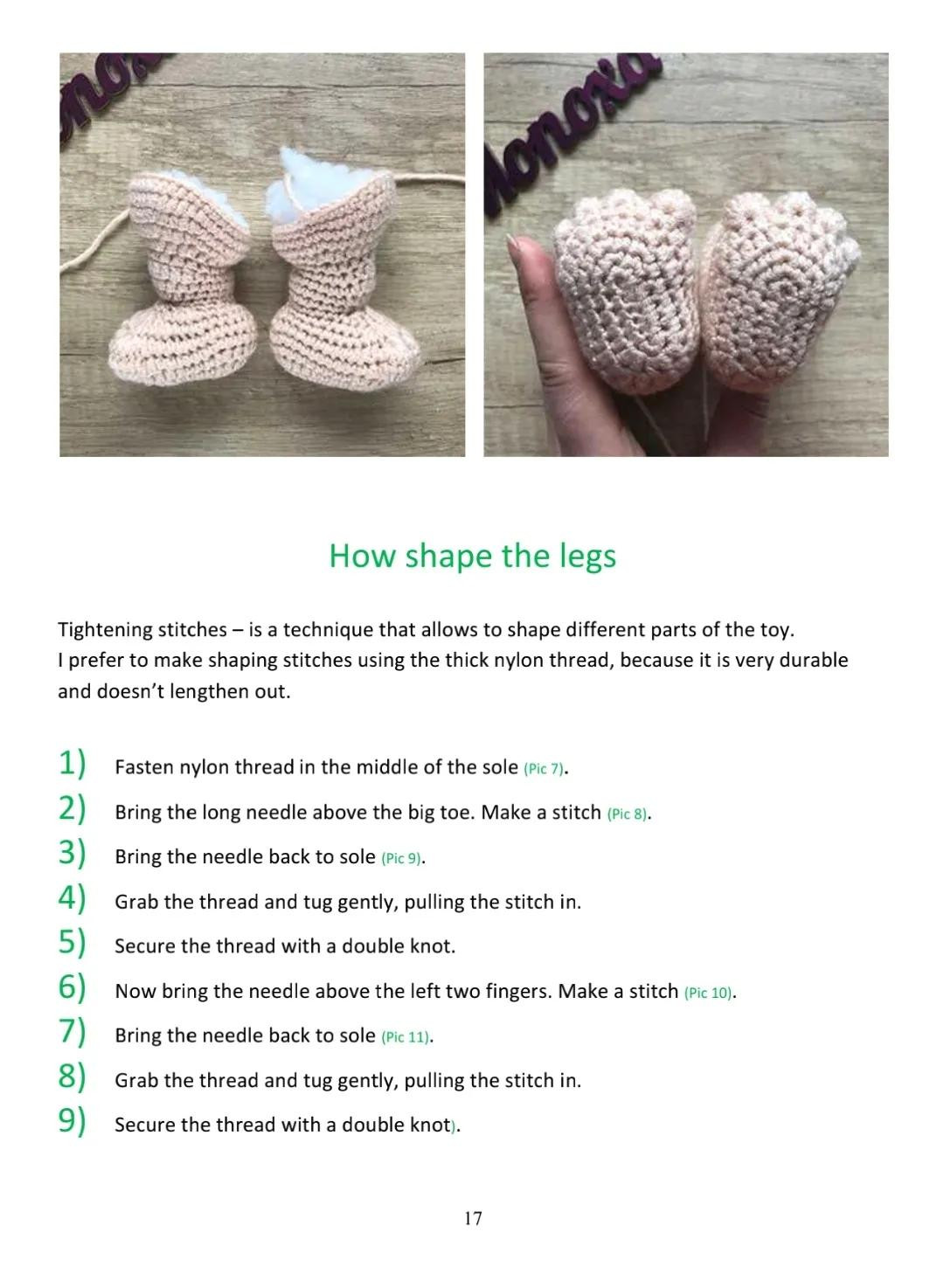 Amigurumi Pattern Krumm: Crochet Monster Doll Instructions