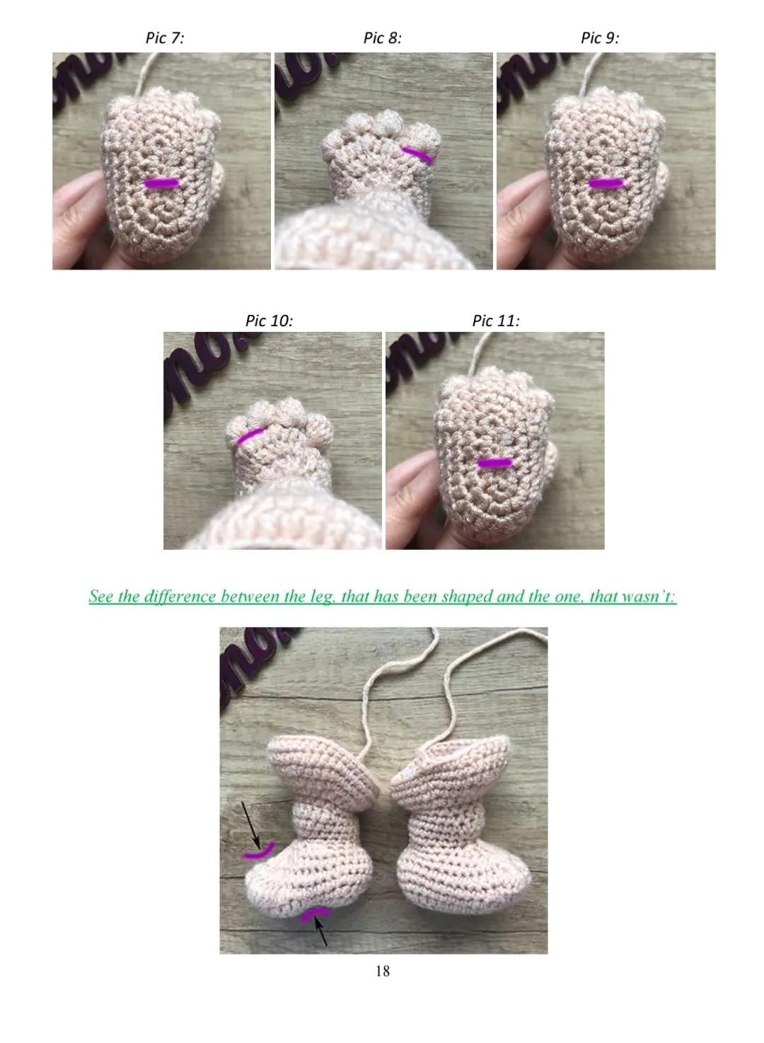 Amigurumi Pattern Krumm: Crochet Monster Doll Instructions