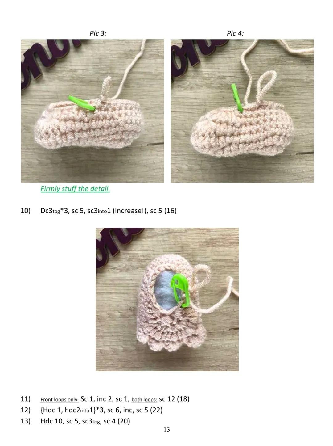 Amigurumi Pattern Krumm: Crochet Monster Doll Instructions