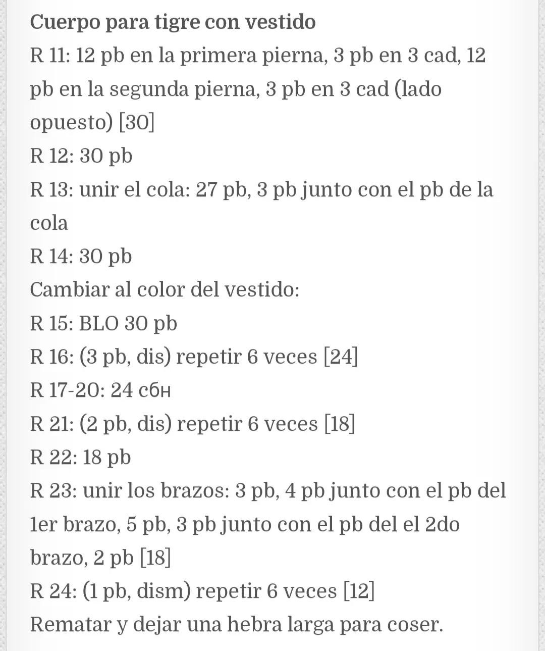 Amigurumi Pequeño Tigre Patrón Libre: Tutorial Completo de Móc Len Hình Con Hổ Nhỏ