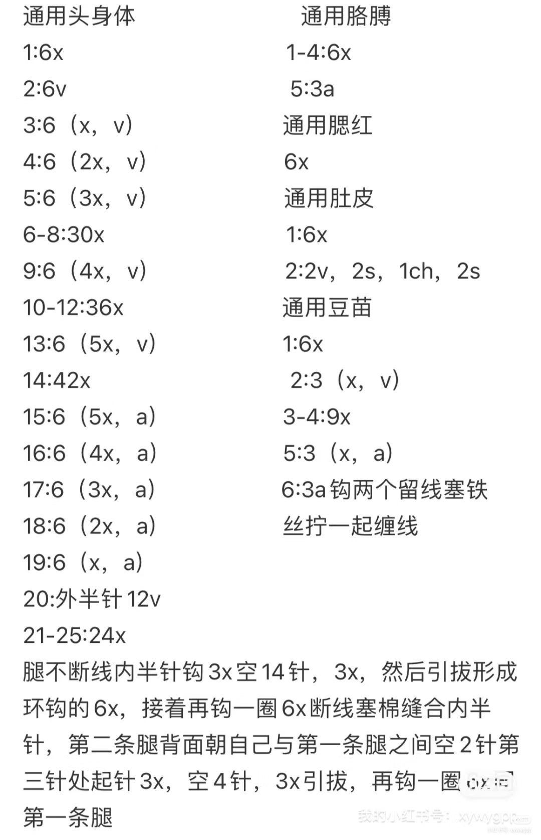 Amigurumi Pig Crochet Pattern with Bean Sprout