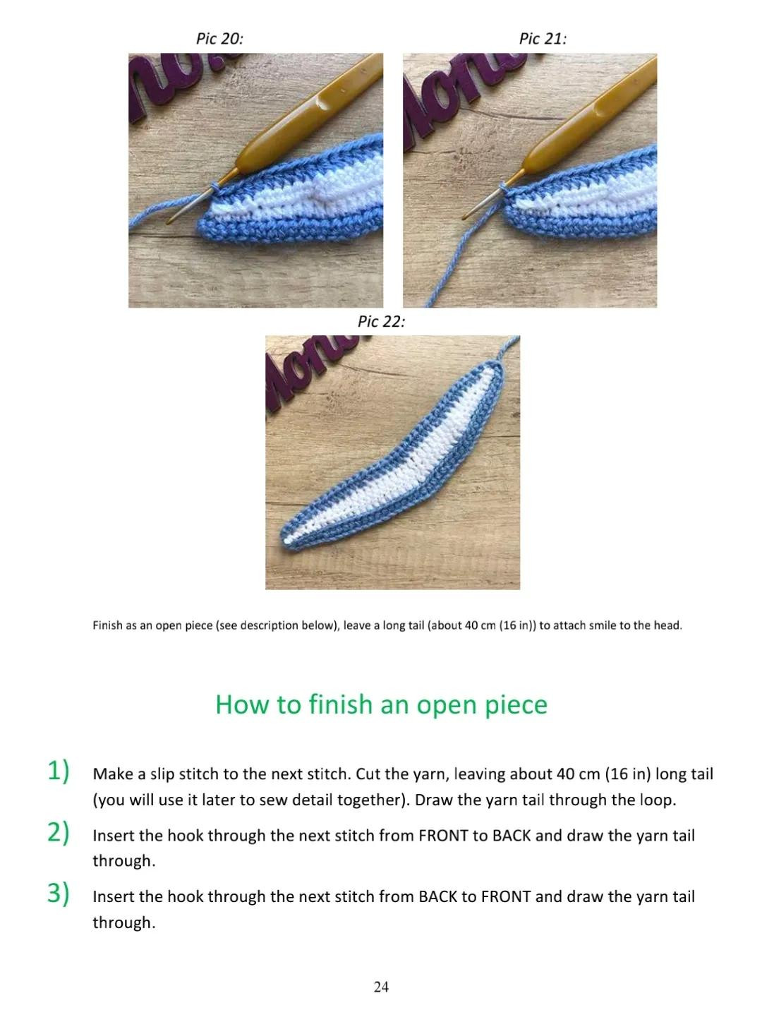 Amigurumi Pink Mosquito and Ickis Crochet Patterns Part 2