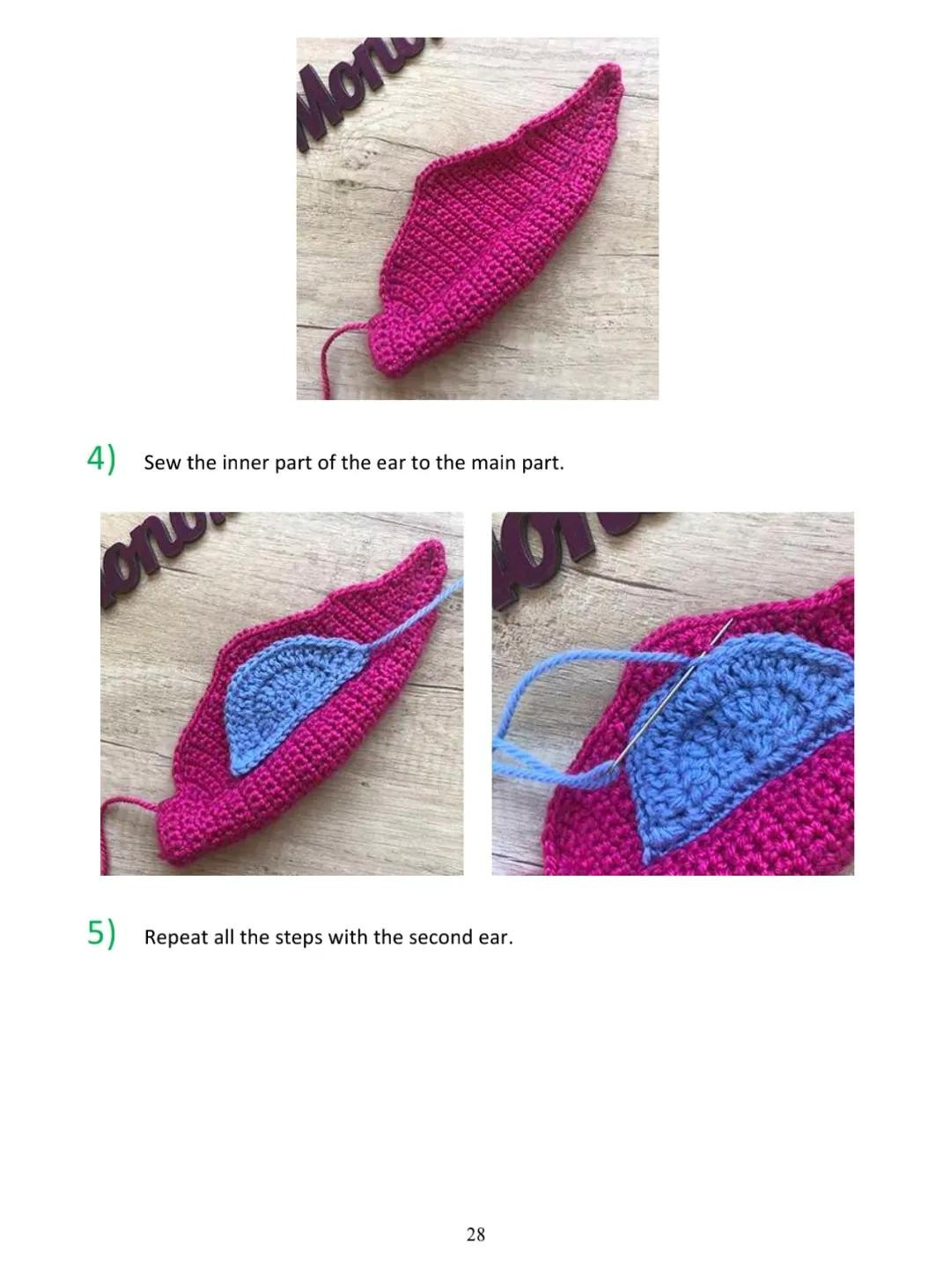 Amigurumi Pink Mosquito and Ickis Crochet Patterns Part 2