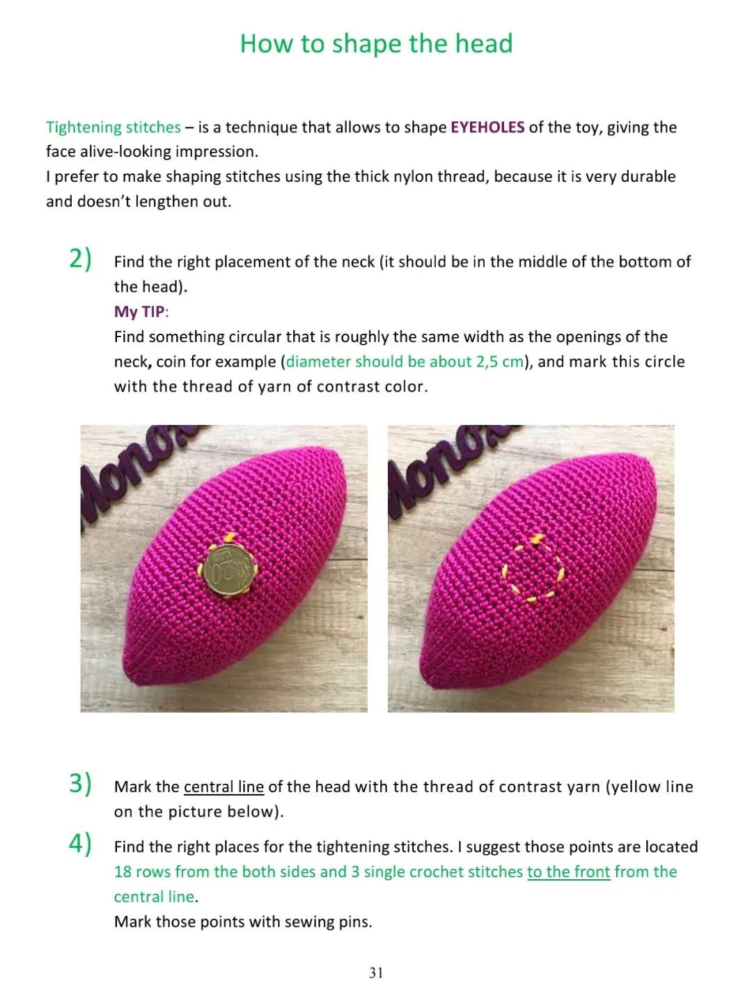 Amigurumi Pink Mosquito and Ickis Crochet Patterns Part 2