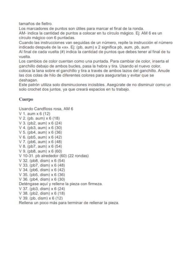 Amigurumi Pokemon Clefairy PDF Pattern Free