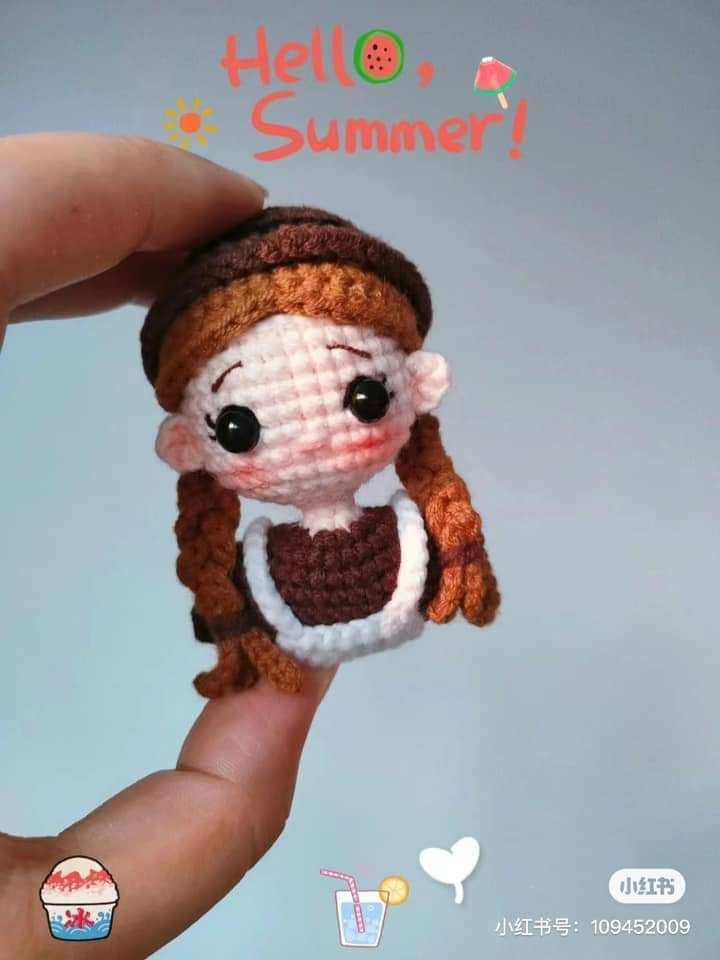 Amigurumi Police Officer and Anne Crochet Doll Patterns