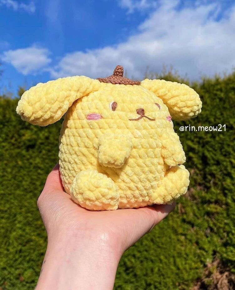 Amigurumi Purin Puppy Crochet Pattern Chart