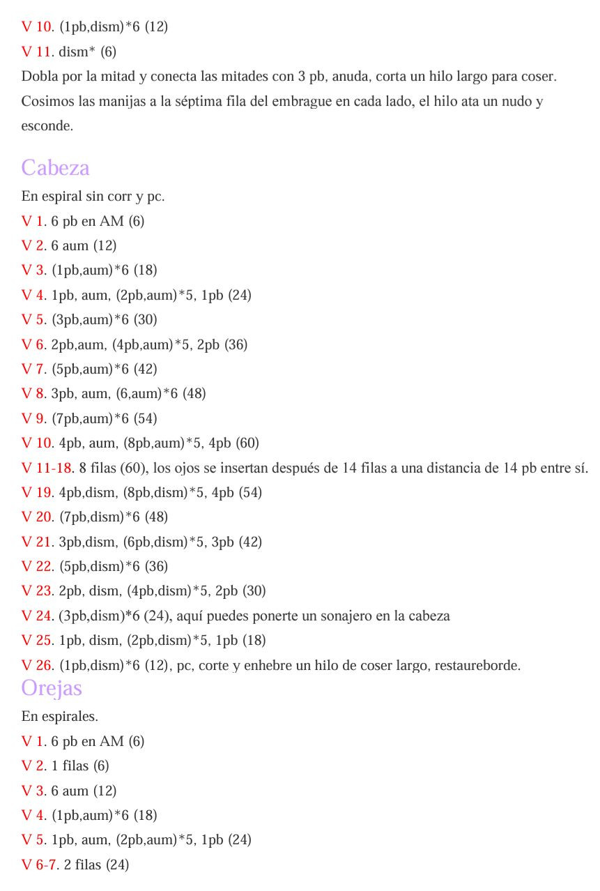 Amigurumi Sonajero Jirafa PDF Patrón Gratis
