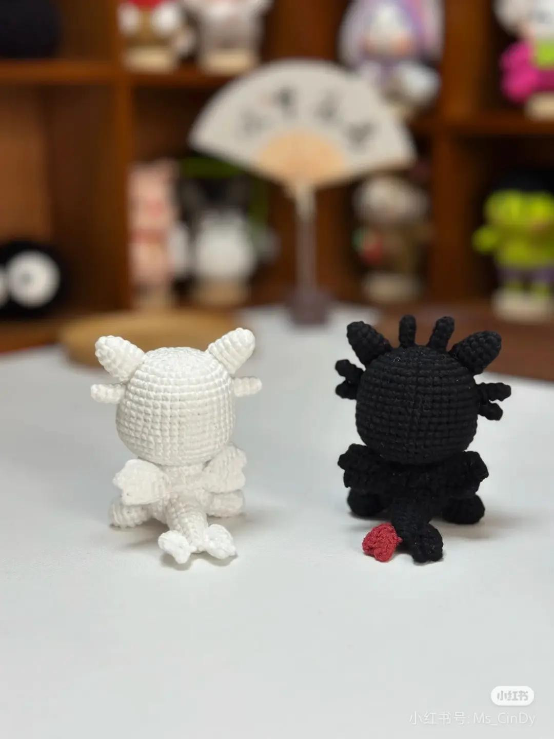 Amigurumi Toothless Dragon Crochet Pattern Chart Tutorial