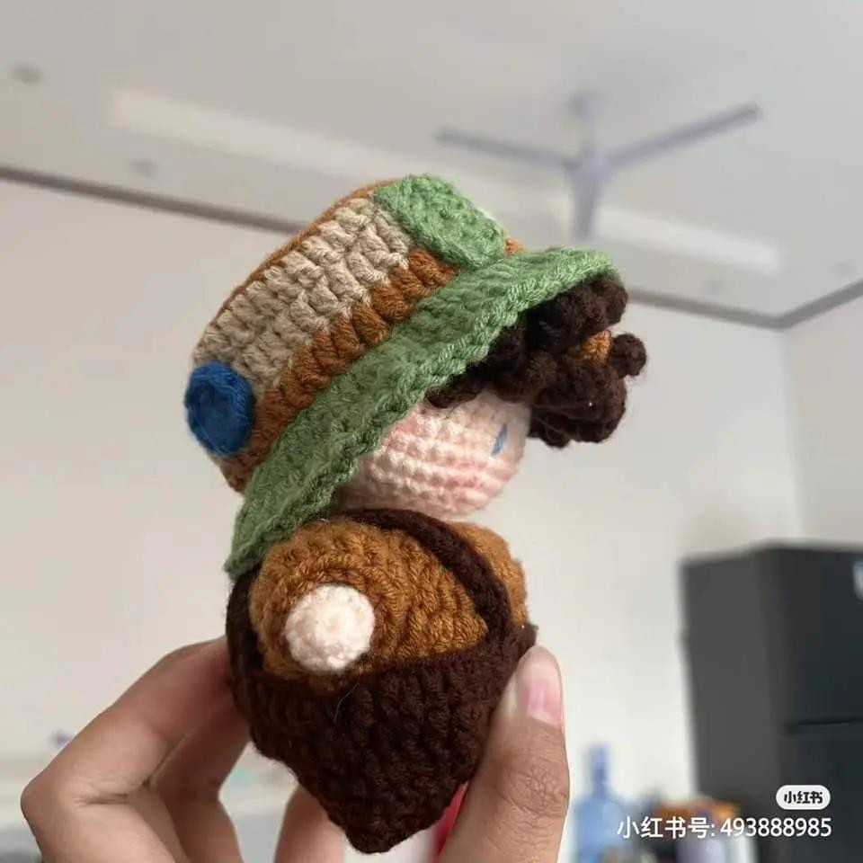 Amigurumi Wang Duoduo Doll Pattern Chart