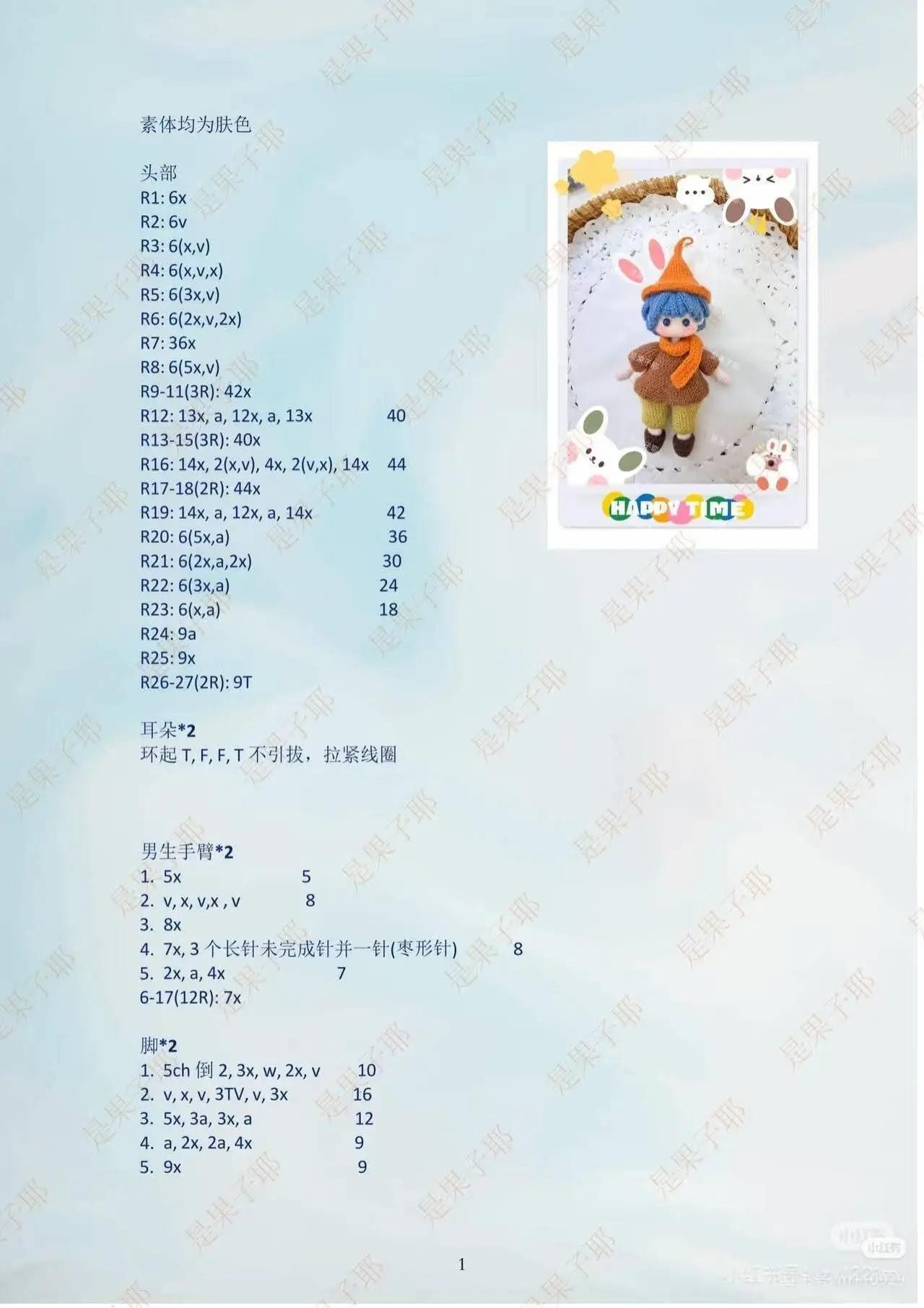 Amigurumi Wizard Couple Crochet Pattern