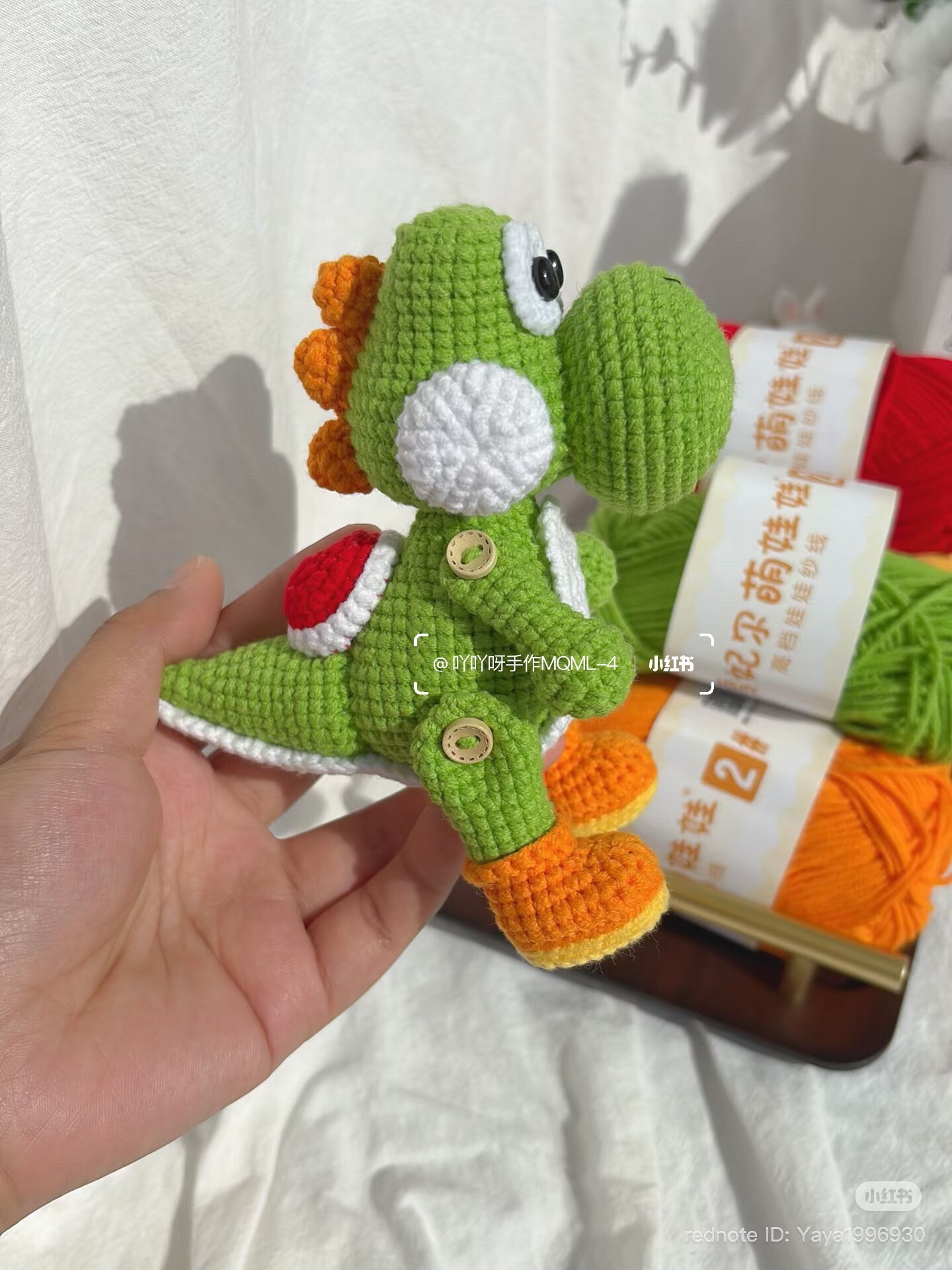 Amigurumi Yoshi Crochet Pattern: Complete Chart for Head, Nose, and Shell
