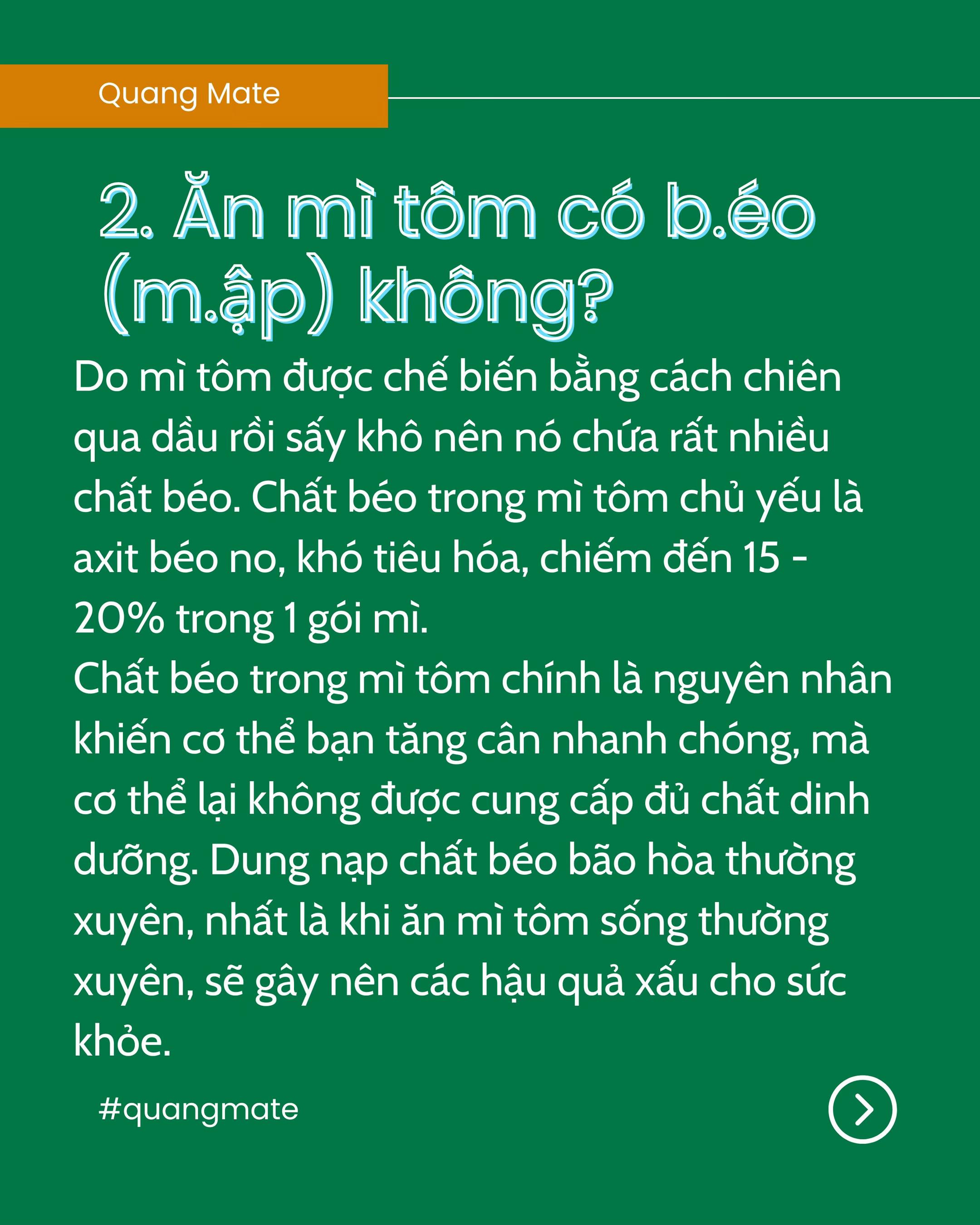Ăn mì tôm có béo không? Thành phần dinh dưỡng, calo và cách ăn đúng