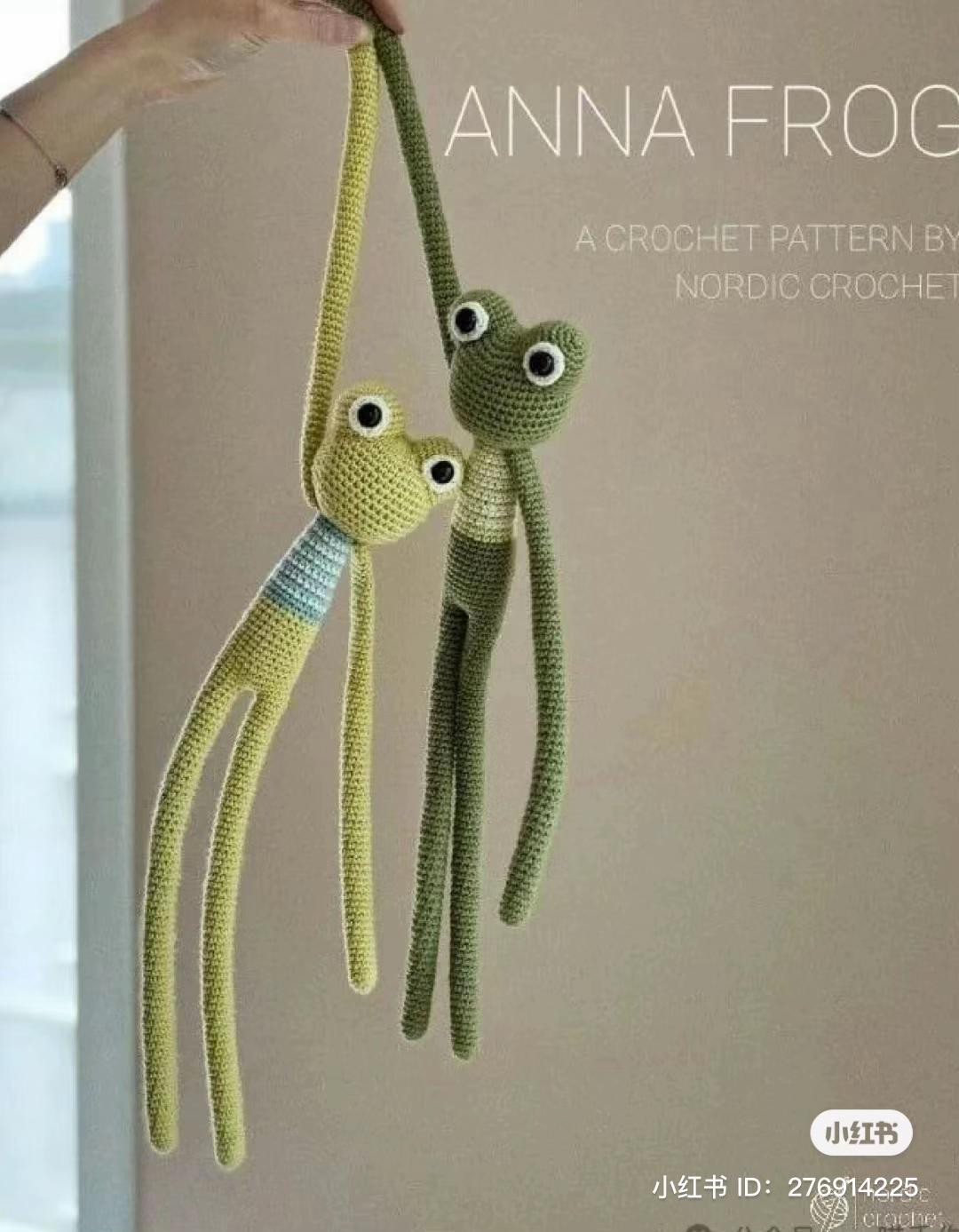 Anna Frog Crochet Pattern Tutorial Chart