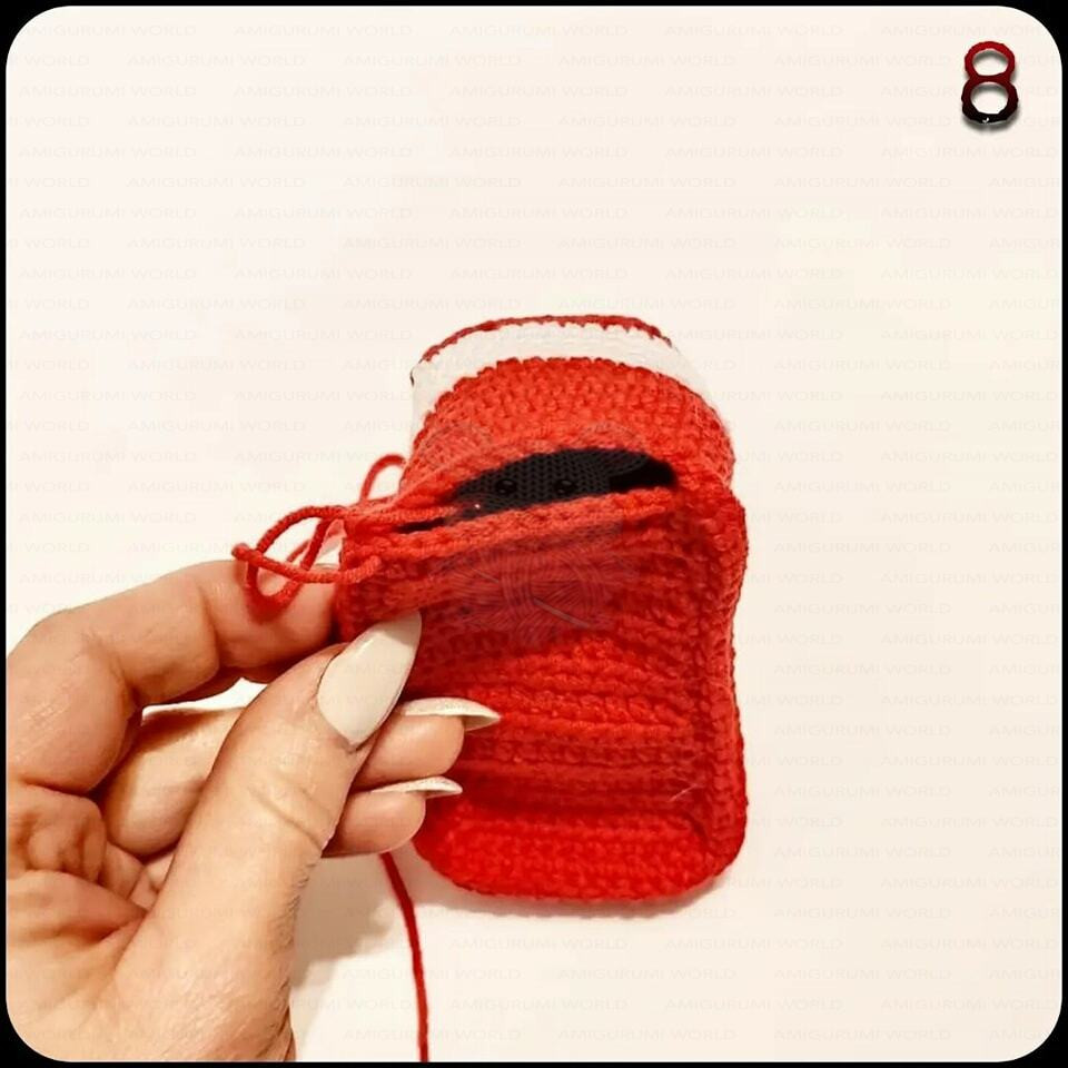 Araba Tarifi: Amigurumi Kırmızı Araba Örgü Deseni ve Malzemeleri