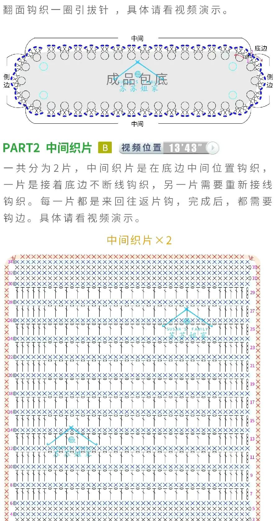 Arbor Handbag Crochet Pattern with Floral Embellishments