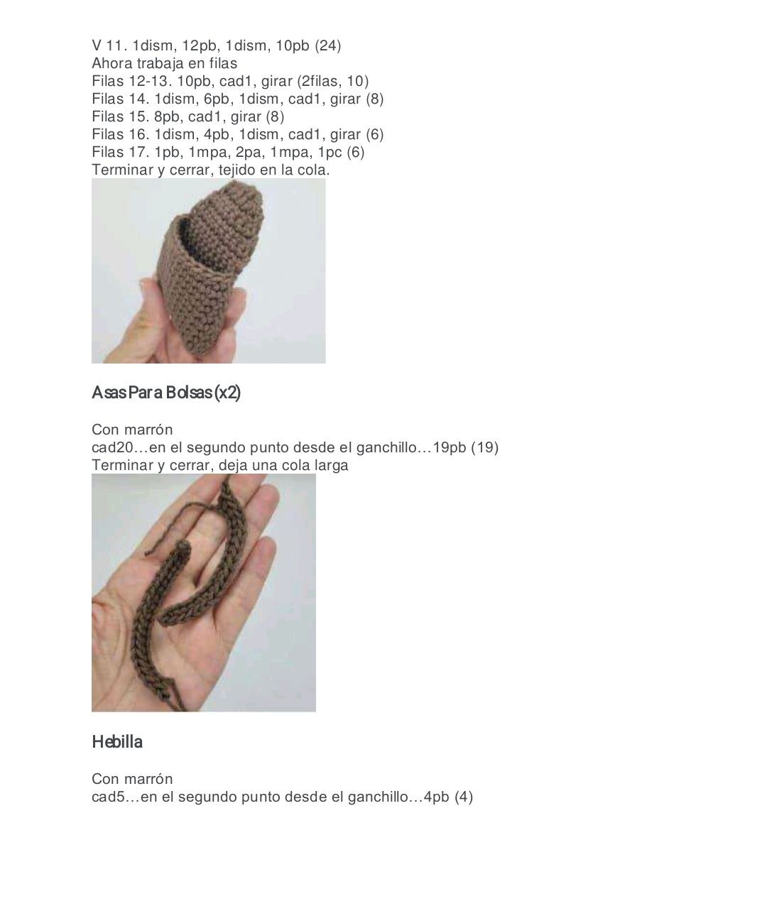 Aventurero Tigre Amigurumi Patrón Gratis PDF