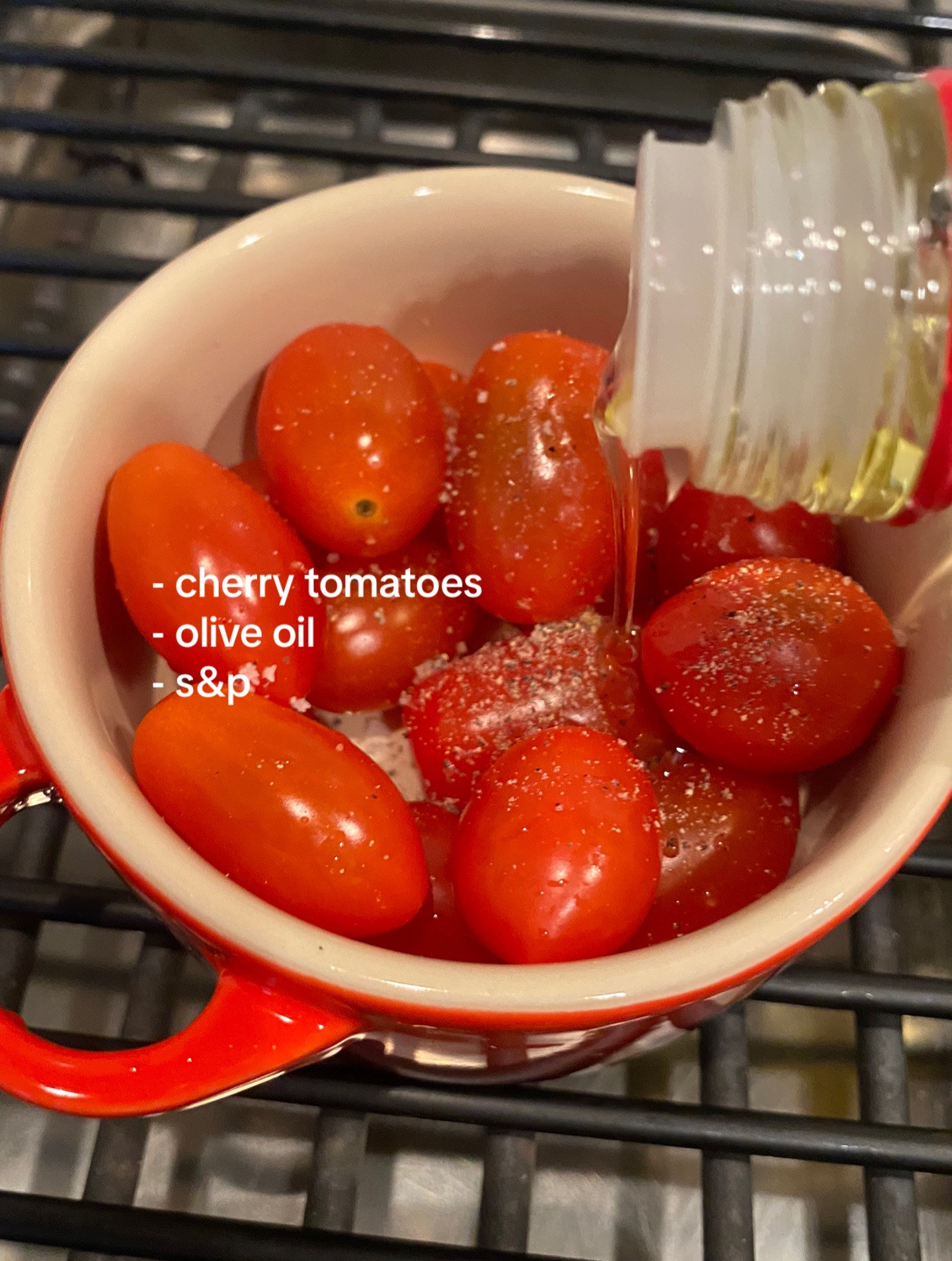Avocado Toast with Roasted Cherry Tomato Confit and Scrambled Eggs