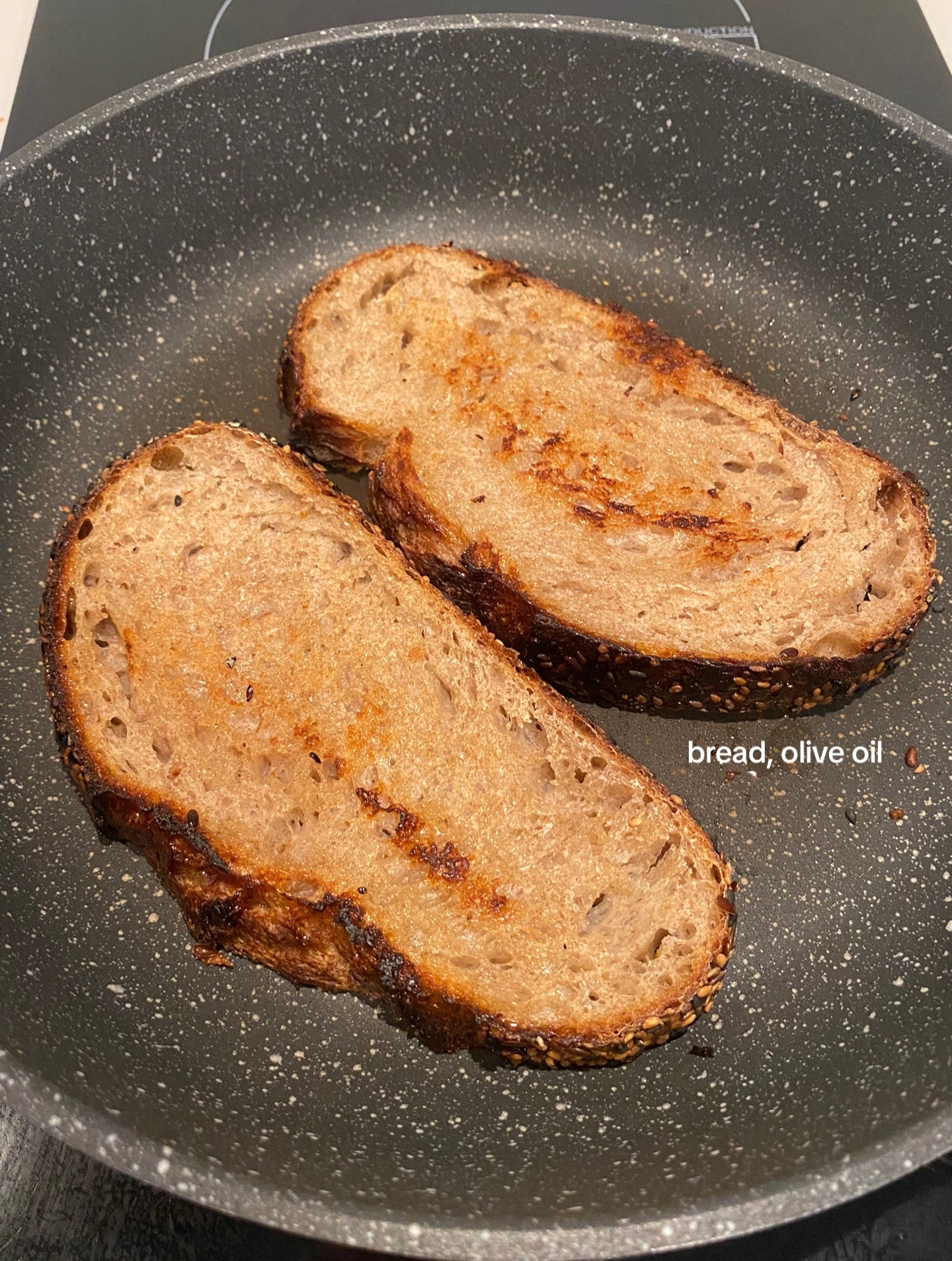 Avocado Toast with Roasted Cherry Tomato Confit and Scrambled Eggs