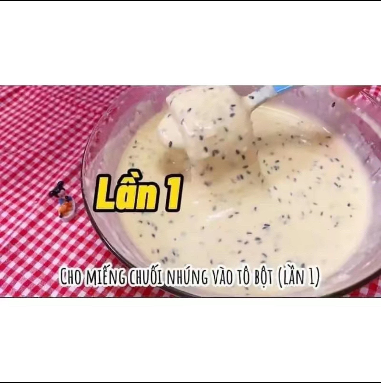 Bánh chuối chiên giòn rụm nhân phô mai béo ngậy