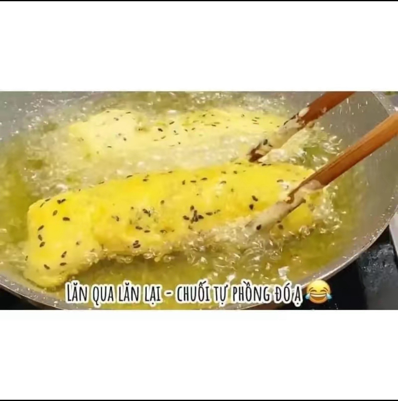 Bánh chuối chiên giòn rụm nhân phô mai béo ngậy