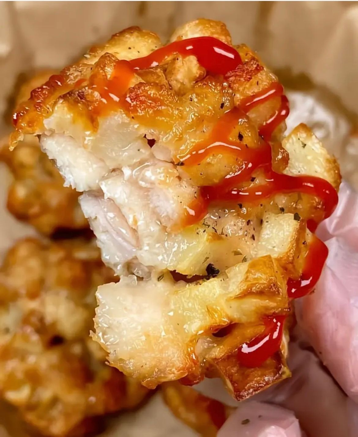 Bánh Gà Khoai Tây Chiên Giòn Ngon Ngất Ngưởng