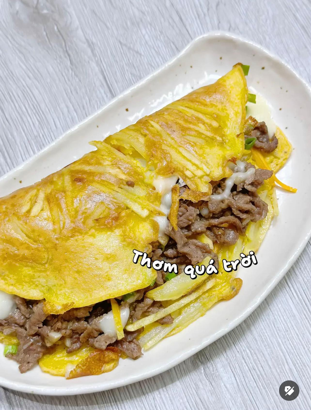 Bánh Kẹp Bò Khoai Tây Phô Mai: Món Ăn Sáng Ngon Đậm Chìm, Giòn Rụm Và Hấp Dẫn