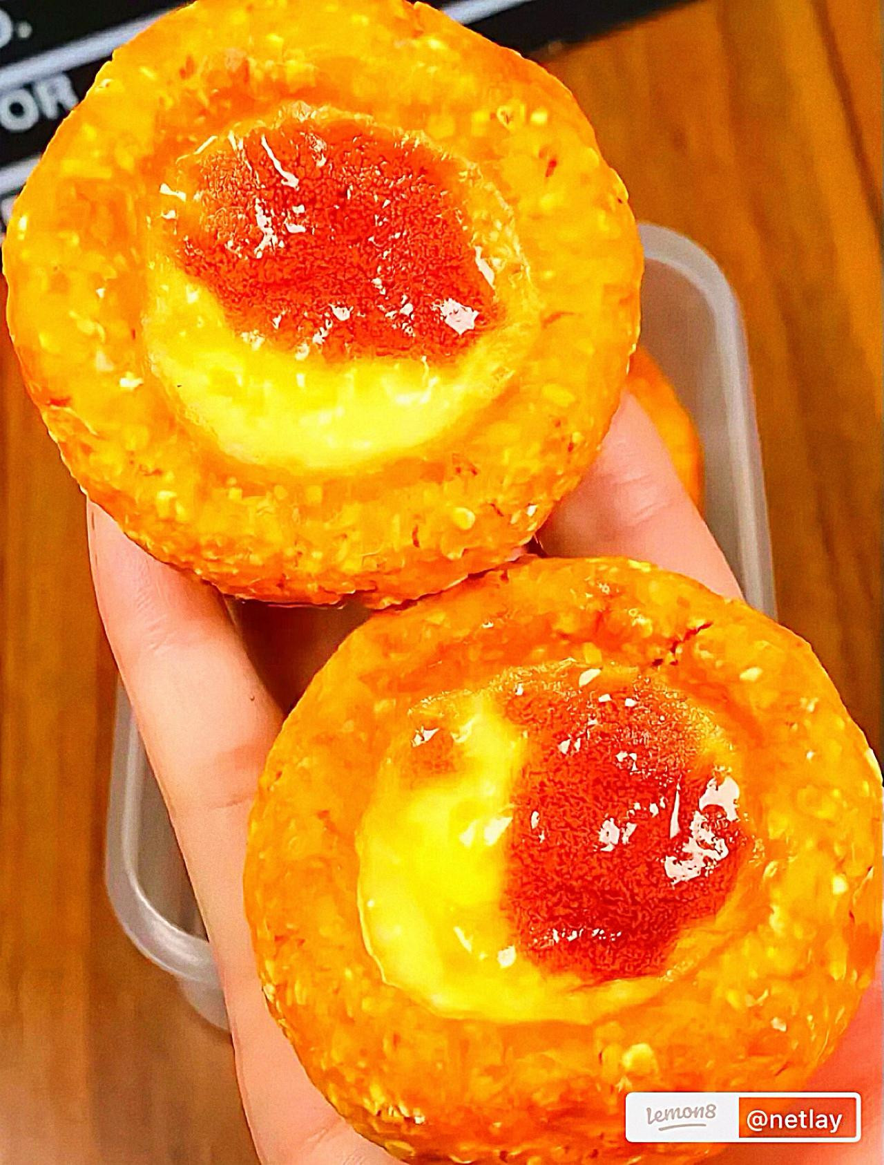 Bánh khoai lang nướng yến mạch trứng sữa