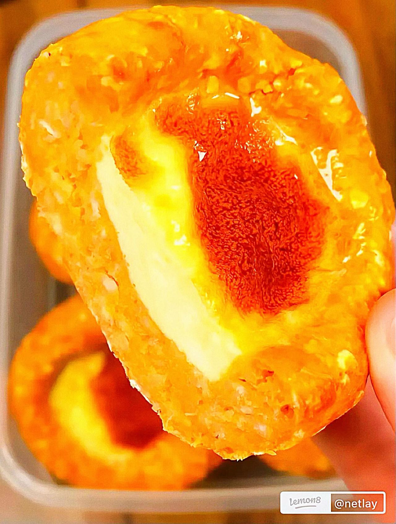 Bánh khoai lang nướng yến mạch trứng sữa