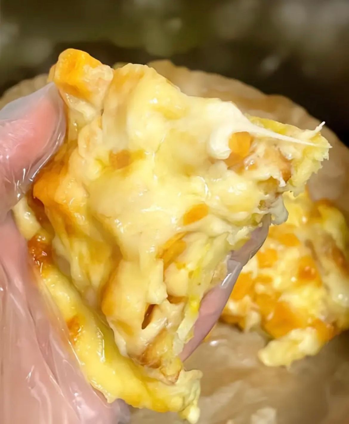 Bánh mì khoai lang nướng phô mai béo ngậy