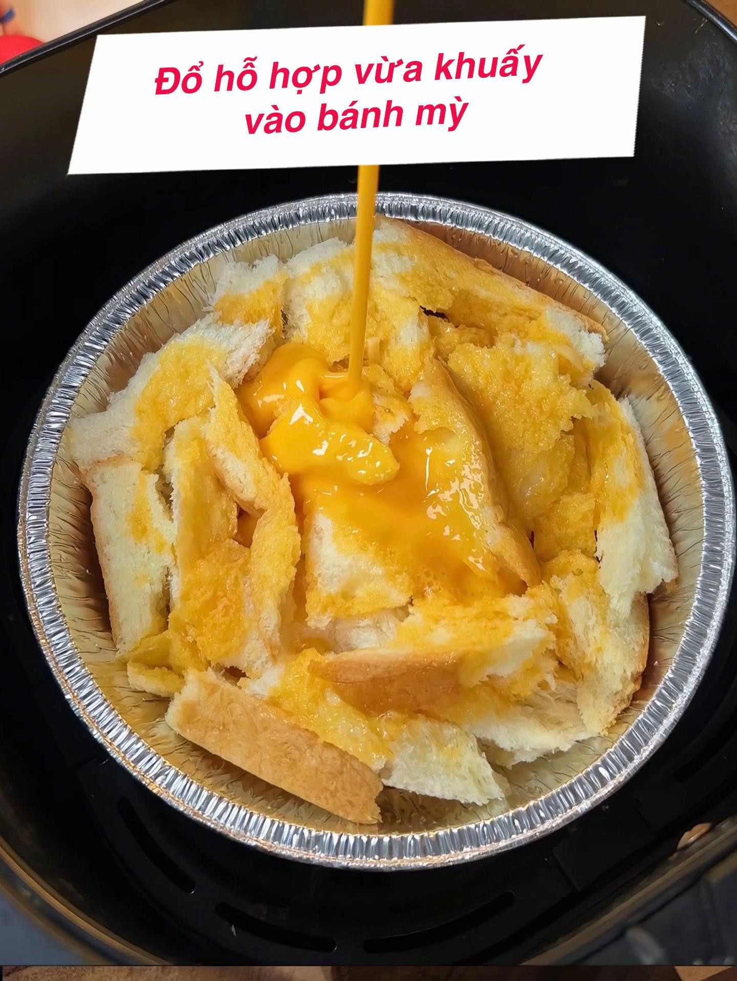 Bánh Mỳ Nướng Trứng Sữa Giòn Tan, Béo Ngậy