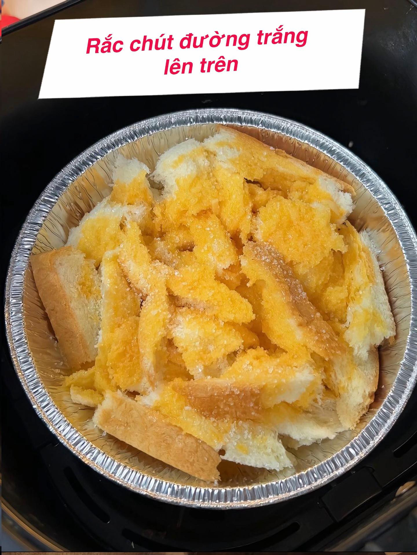 Bánh Mỳ Nướng Trứng Sữa Giòn Tan, Béo Ngậy