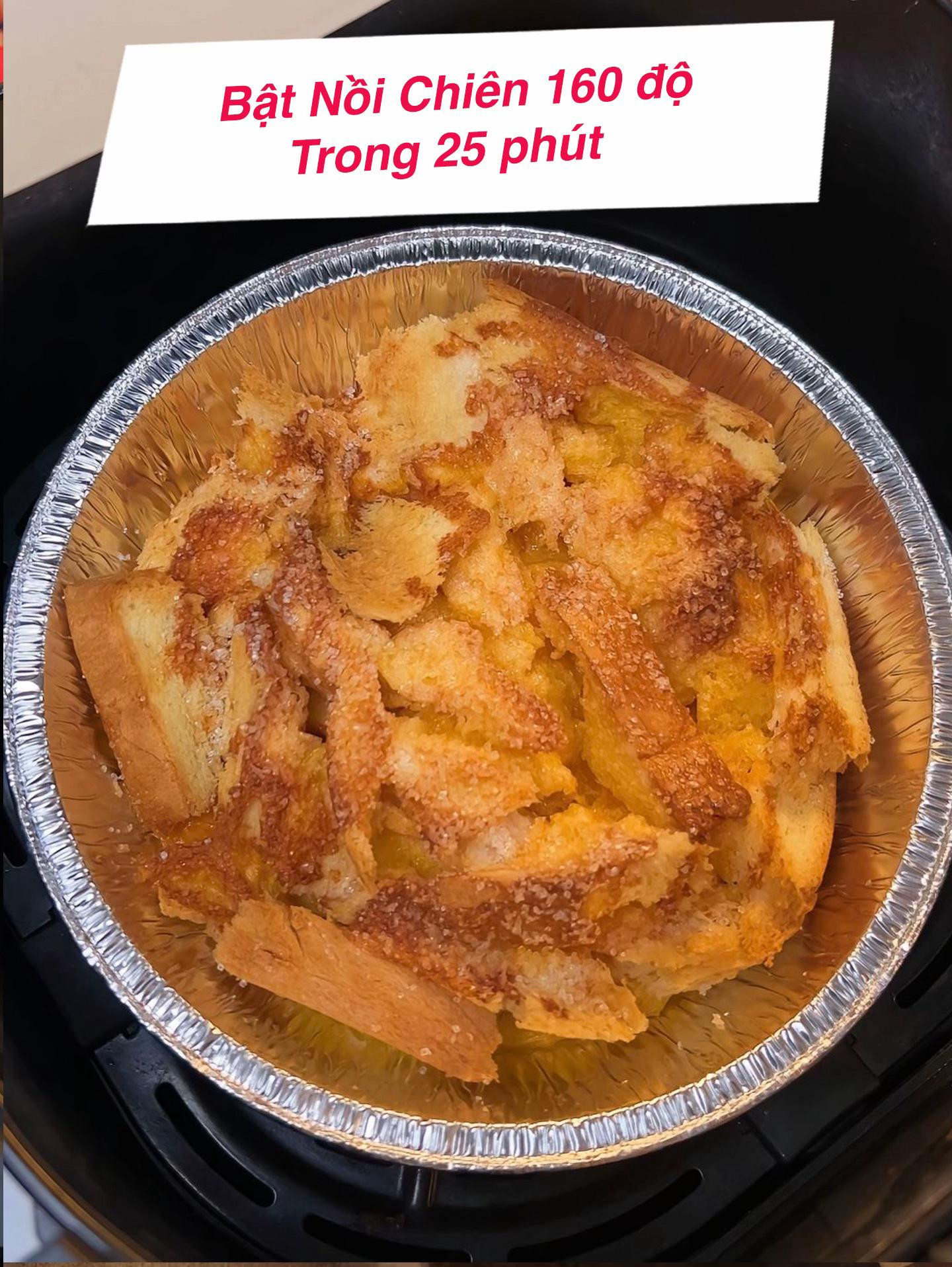 Bánh Mỳ Nướng Trứng Sữa Giòn Tan, Béo Ngậy